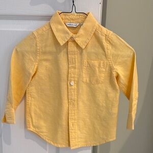 Janie and Jack Sunny Yellow Button-Down Shirt